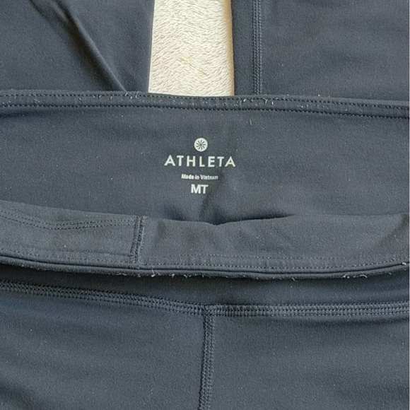 Athleta Flared Dark Grey Leggings - Picture 4 of 7